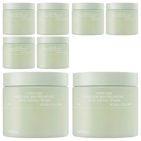 셀리맥스 어성초 BHA 지우개 필링 패드, 60개입, 125ml, 8개