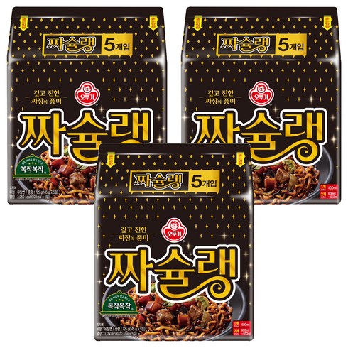 오뚜기 짜슐랭 145g, 15개