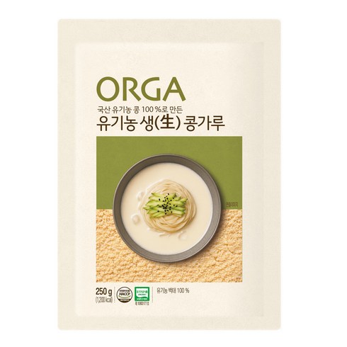 올가홀푸드 유기농 생 콩가루, 250g, 1개