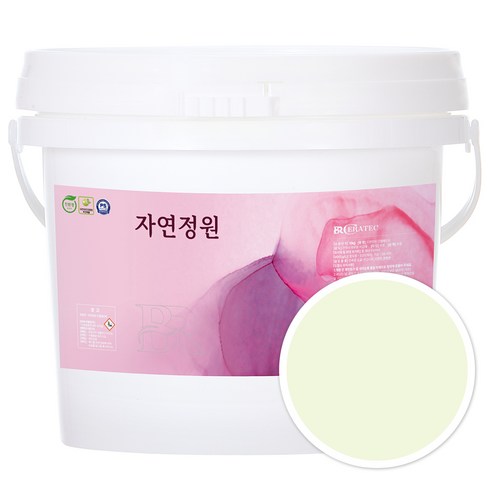 자연정원 결로방지 페인트, 화이트민트, 5kg, 1개