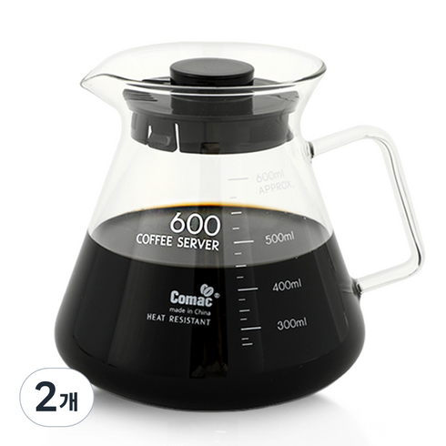 코맥 커피서버, 600ml, 2개, 단품