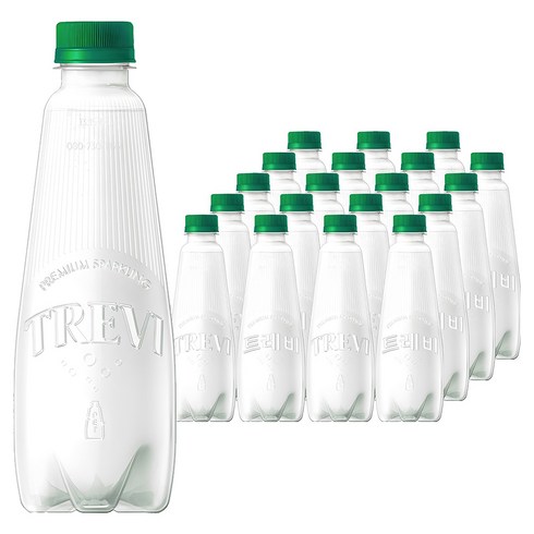 트레비 ECO 탄산음료 라임 무라벨, 20개, 350ml