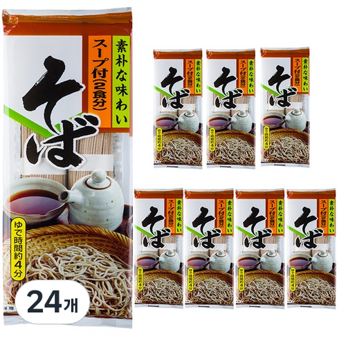 멘노스나오시 스프츠키소바, 230g, 24개