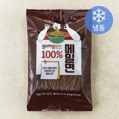 곰곰 100% 메밀면 (냉동), 150g, 5개