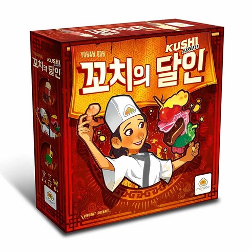 만두게임즈 꼬치의달인 보드게임, 1개, 혼합색상