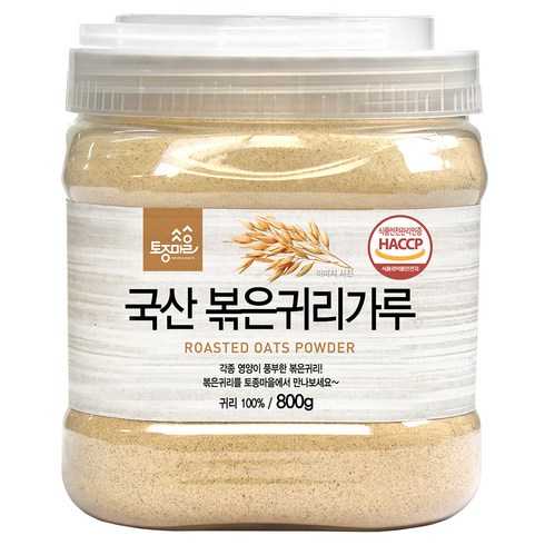 토종마을 볶은 귀리가루, 800g, 1개