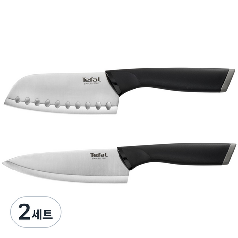 테팔 컴포트 주방칼 2종 세트, 2세트, 산도쿠식도12cm+식도15cm