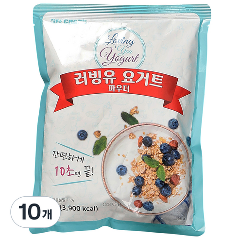 희창 러빙유 요거트 파우더, 1kg, 10개, 1개입