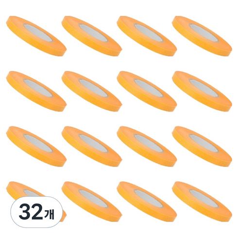OON 종이 마스킹 테이프 5mm x 18미터, 32개