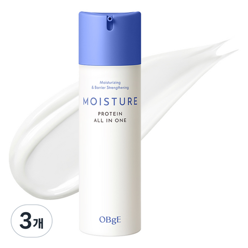 OBge 모이스처 프로틴 올인원, 150ml, 3개