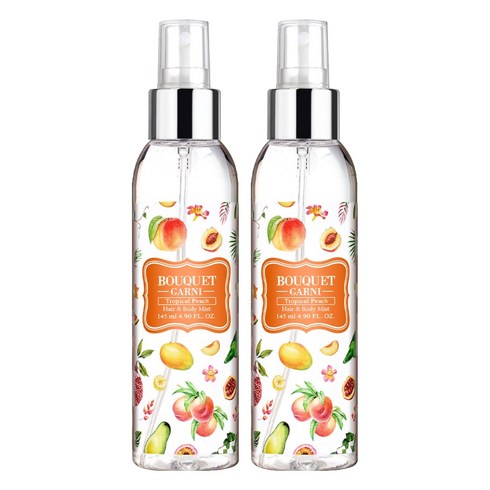부케가르니 바디미스트 트로피컬피치, 145ml, 2개