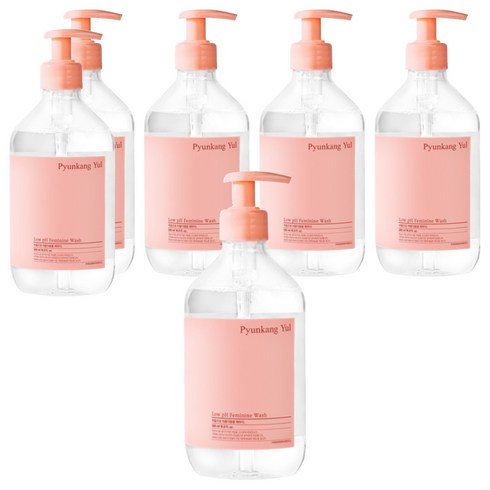 편강율 약산성 여성청결제, 500ml, 6개