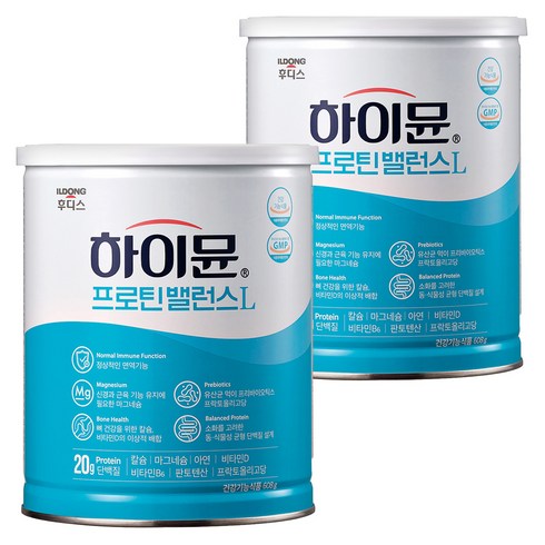 하이뮨 프로틴 밸런스 L, 608g, 2개