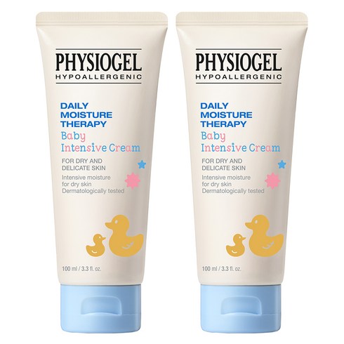 피지오겔 데일리 모이스쳐 테라피 베이비 인텐시브 크림, 100ml, 2개
