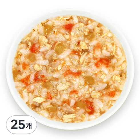 짱죽 유아용 실온 이유식 후기 진밥, 토마토치킨리조또, 160g, 25개