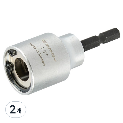 썬키 전산볼트소켓 1/4 x 1/2 STS-12, 2개