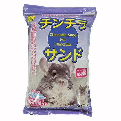 와일드산코 친칠라 모래, 1.5kg, 1개