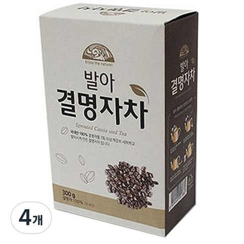 오가닉스토리 발아 결명자차, 300g, 4개, 1개입