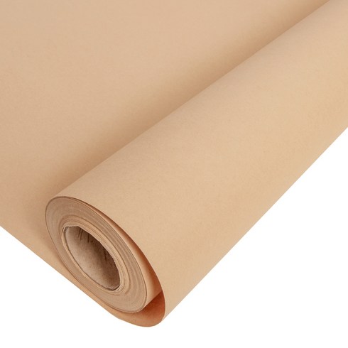 좋은기븐 순수 크라프트 포장지 53cm x 10m, 브라운, 1개