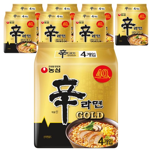 신라면 골드 125g, 32개
