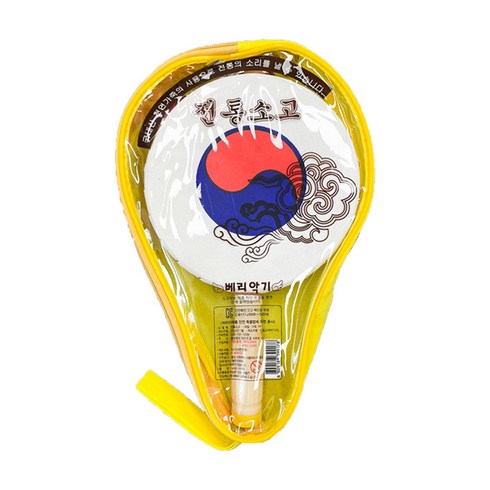 베리악기 인효 전통 소고 + 케이스 랜덤발송, 혼합색상, 1개