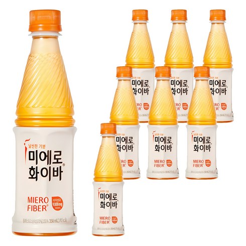 미에로화이바 PET, 350ml, 8개