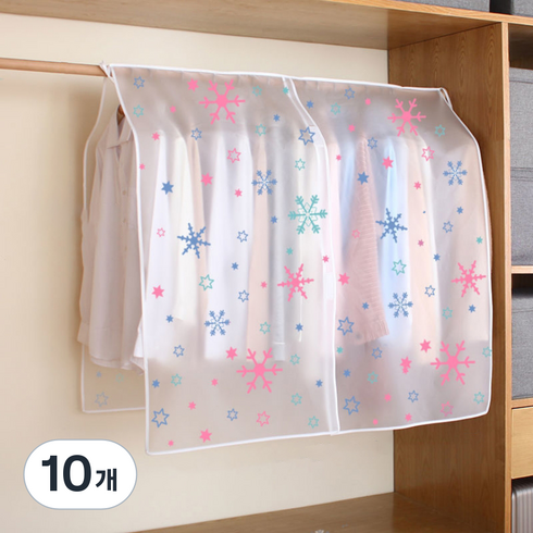 옷덮개 A7 눈송이 L 110 x 120 cm, 10개, 1개입