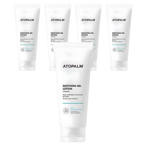 아토팜 수딩 젤 로션, 200ml, 5개
