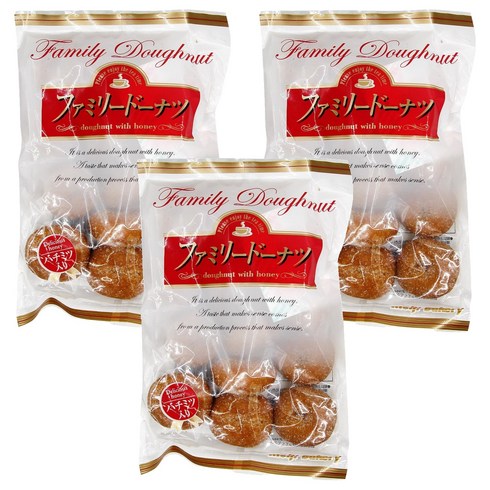 메이지 패밀리 도넛, 130g, 3개