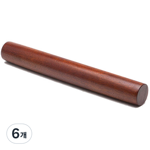 아카시아 옻칠 밀대, 6개