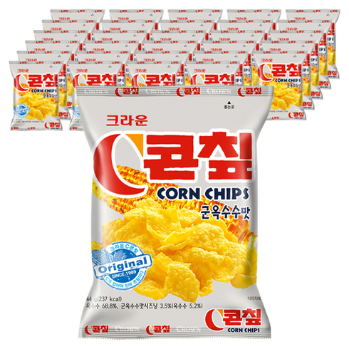 콘칲 C 스낵, 44g, 50개