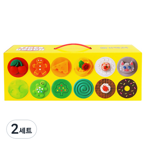 마이리틀타이거 타이거도우 메가팩24 클레이, 혼합색상, 2.676g, 2세트