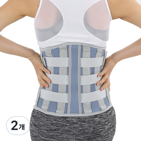 아오스 121 WAIST BACK BRACE 허리보조기 S, 2개