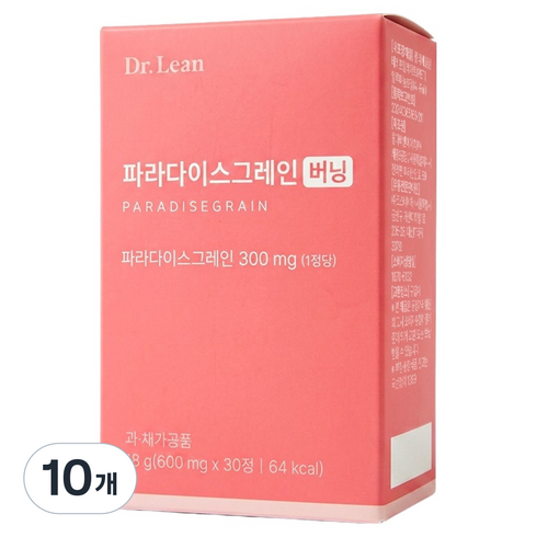 닥터린 파라다이스그레인 버닝 18g, 10개, 30정