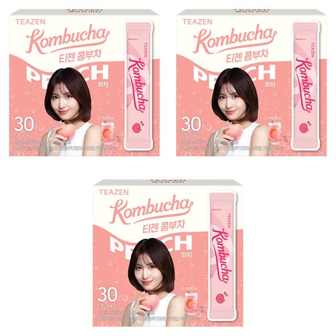 티젠 콤부차 피치, 5g, 30개입, 3개