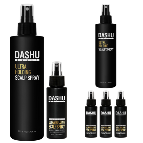 다슈 울트라 홀딩 스칼프 탈모증상완화 헤어스프레이 200ml + 50ml x 2p, 200 ml + 50 ml, 2개