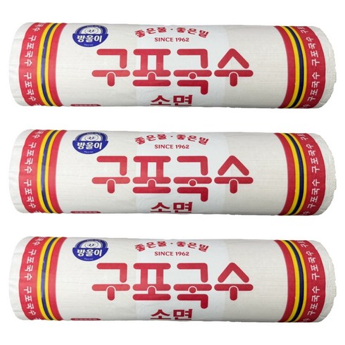 구포국수 소면, 1.4kg, 3개