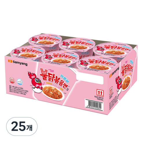 불닭볶음면 까르보 컵 80g, 150개