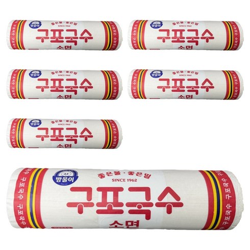 구포국수 소면, 1.4kg, 6개