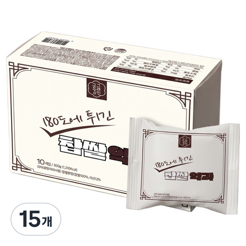 공감그레인 180도에 튀긴 찹쌀약과 10p, 300g, 15개