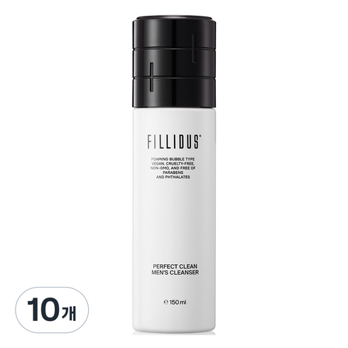 필리더스 퍼펙트 클린 맨즈 클렌저, 10개, 150ml