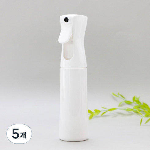 프랑디르 초미세 안개분사 미용실 분무기 200ml, 5개, 화이트
