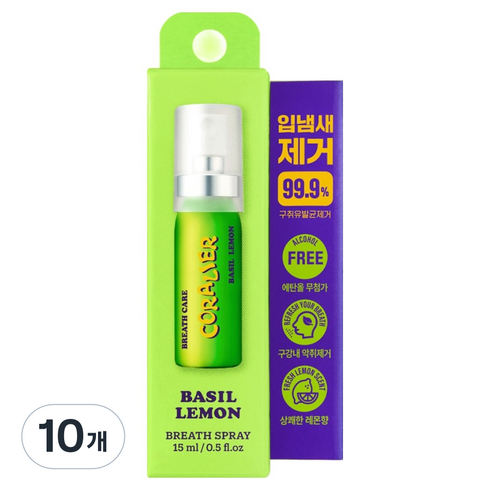 코랄리에 구강 스프레이, 10개, 15ml