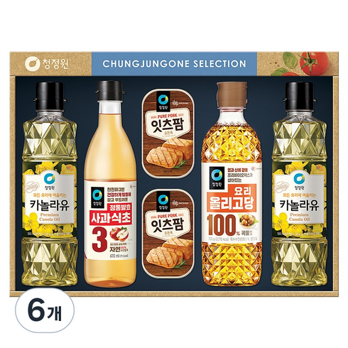청정원 16호 세트, 6개