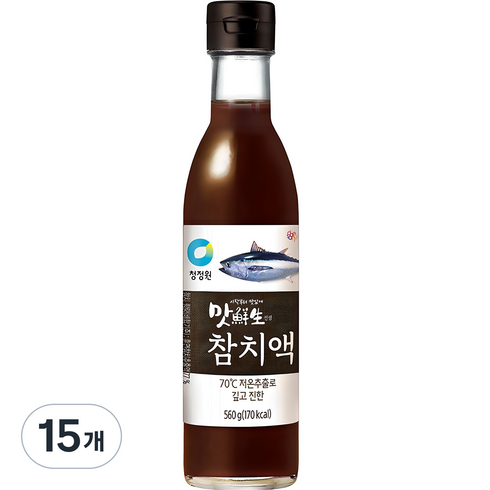 맛선생 참치액, 560g, 15개