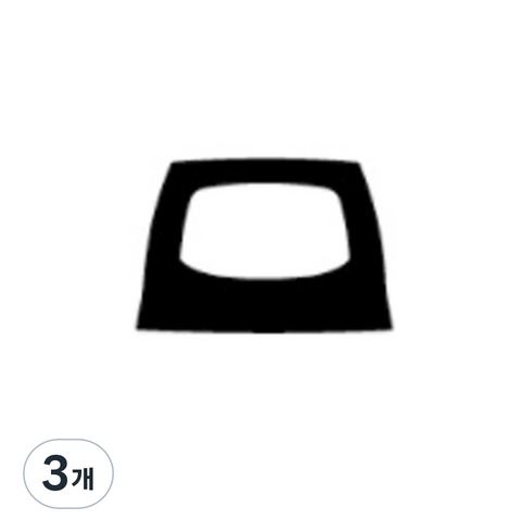 인스톨 모하비 더 마스터 펠트 스크래치 방지 콘솔후면커버 컵홀더 무, 3개