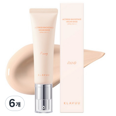 클라뷰 여배우 베이스 픽싱 SPF50+ PA++++ 30ml, 6개