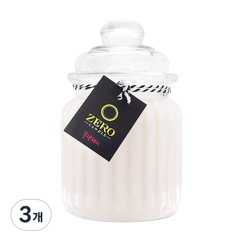 제로캔들 미디움, 그레이프, 280ml, 3개