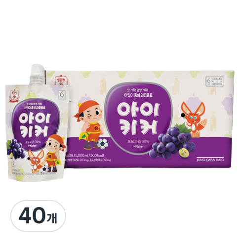 정관장 아이키커, 100ml, 40개