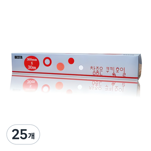 베스타 참좋은 쿠킹 호일, 30m, 25개
